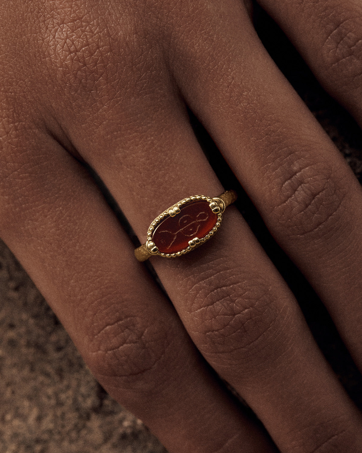 Nectar Lady Ring 9ct Lucy Folk Jewellery