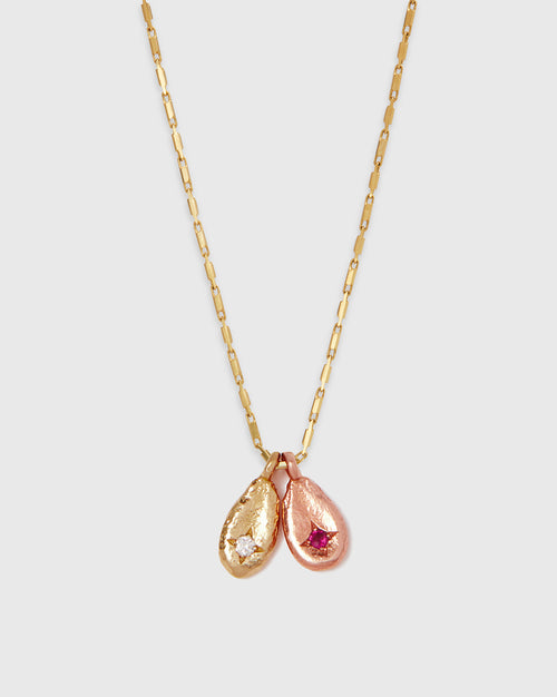 Watermelon Dream Pendant - 9ct
