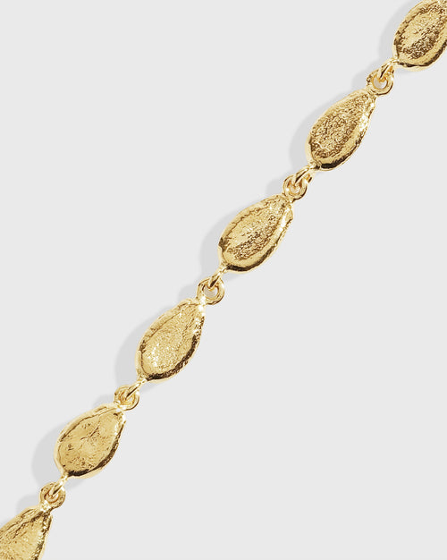 yellow gold plate