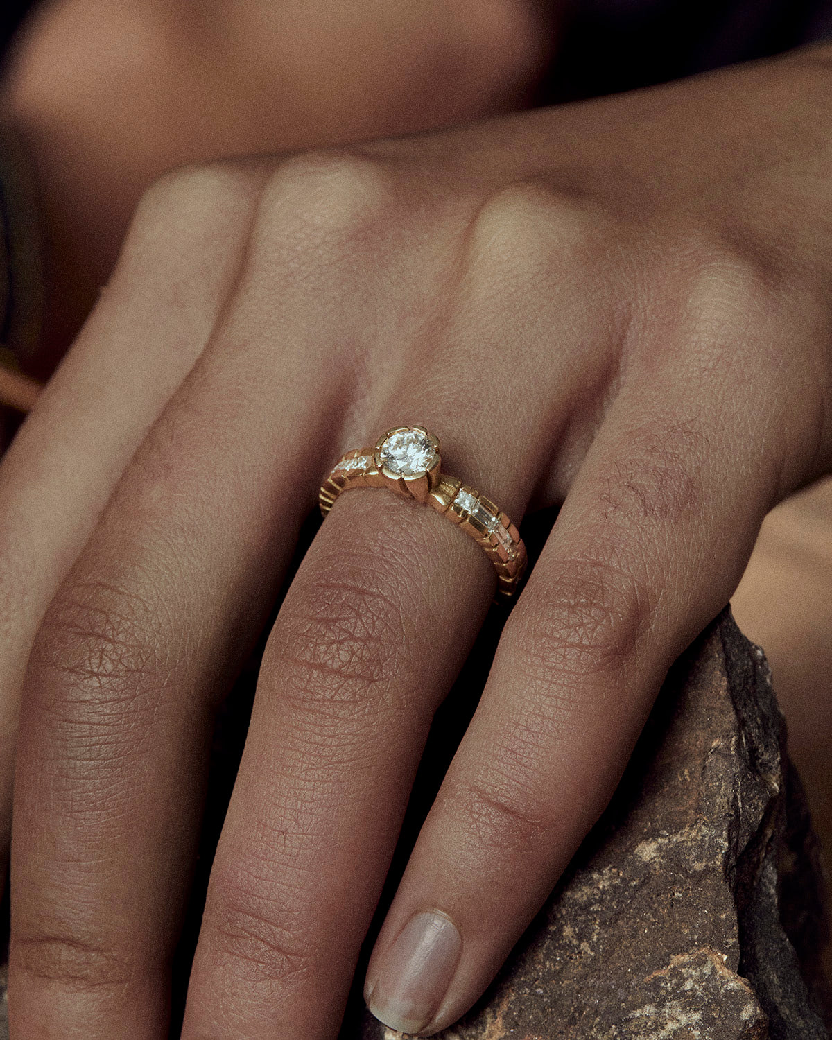 Ellsworth Cliff Ring - 18ct Diamond