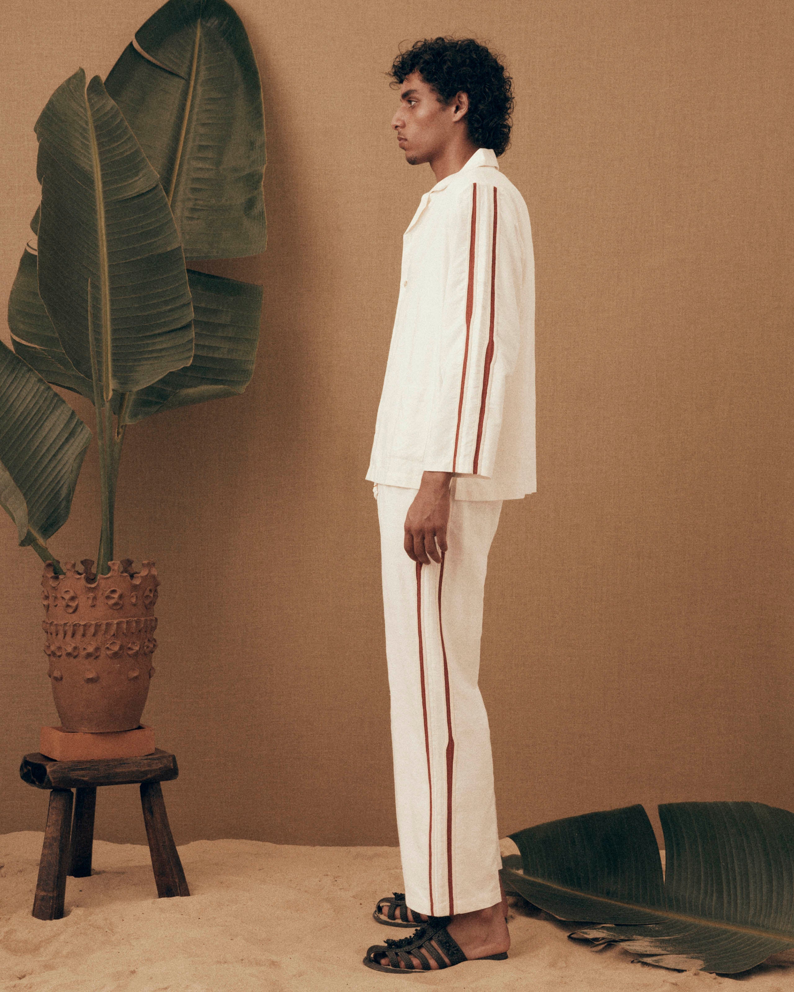Ritual Silk Flare Pant