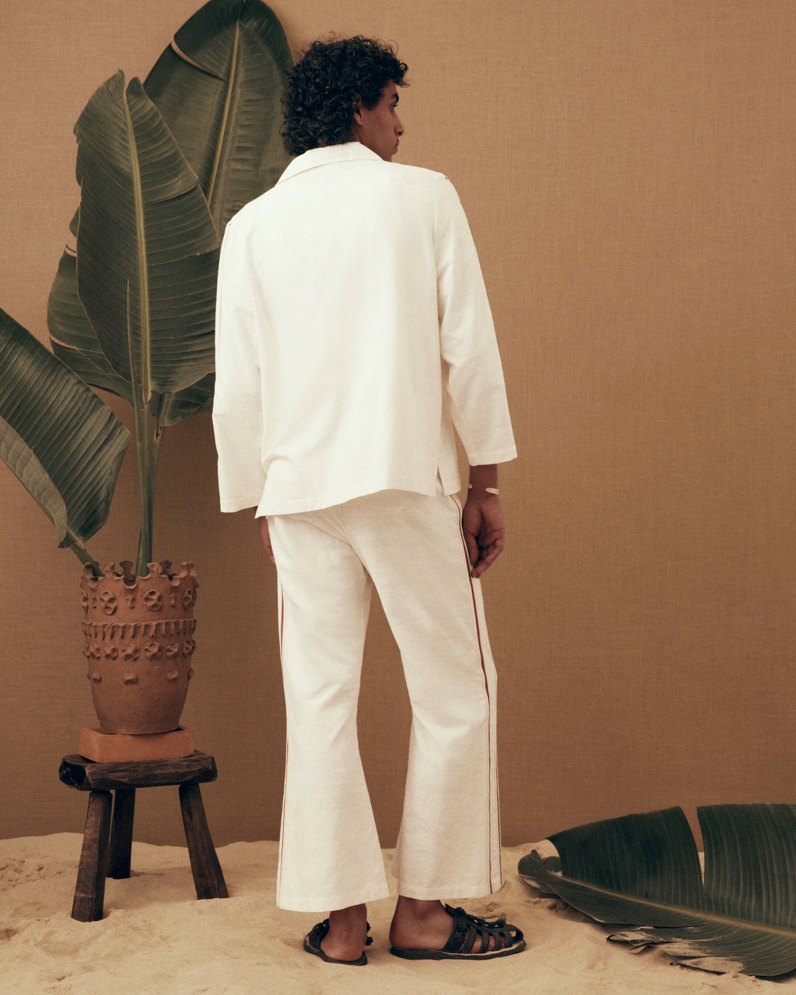Ritual Silk Flare Pant