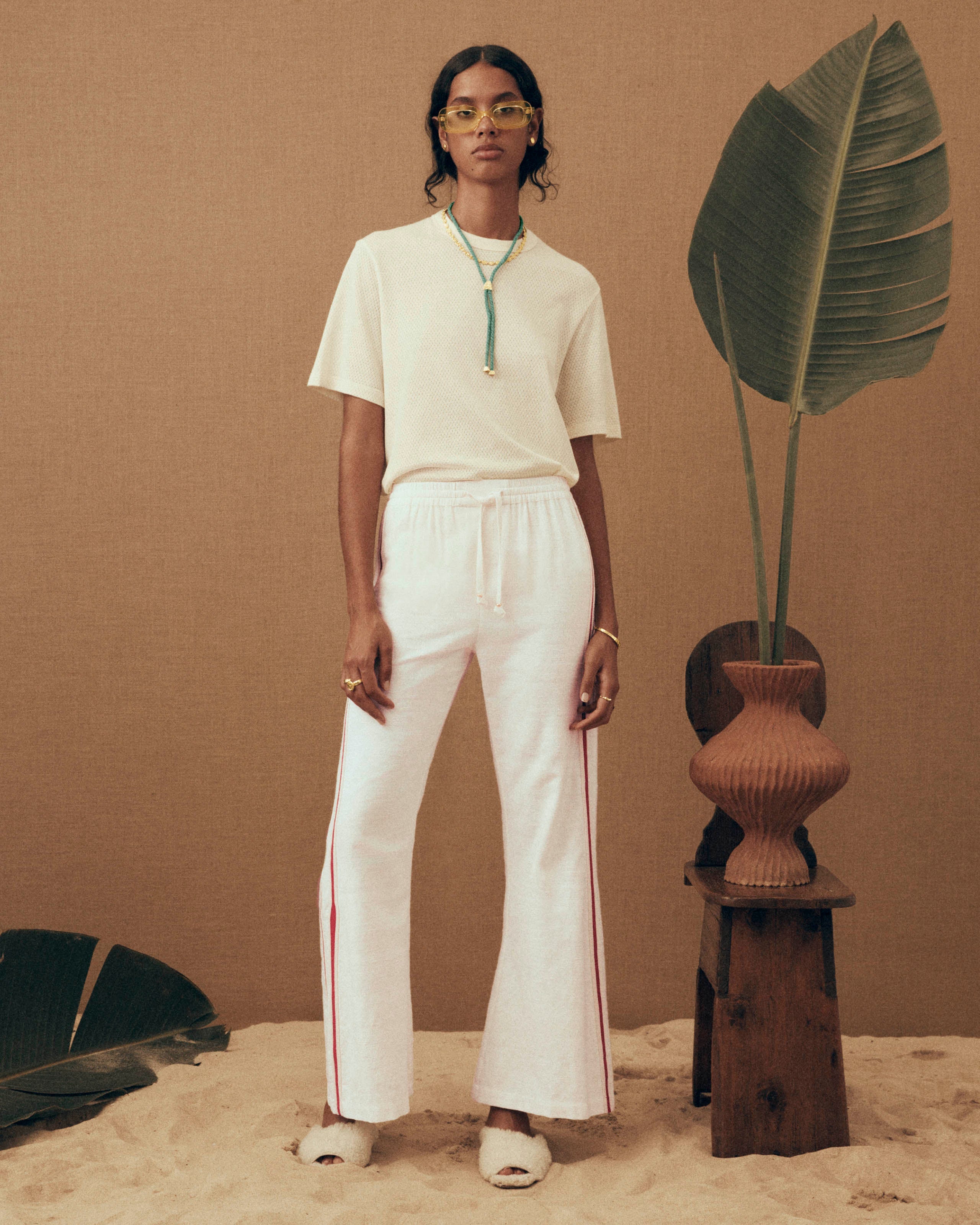 Ritual Silk Flare Pant