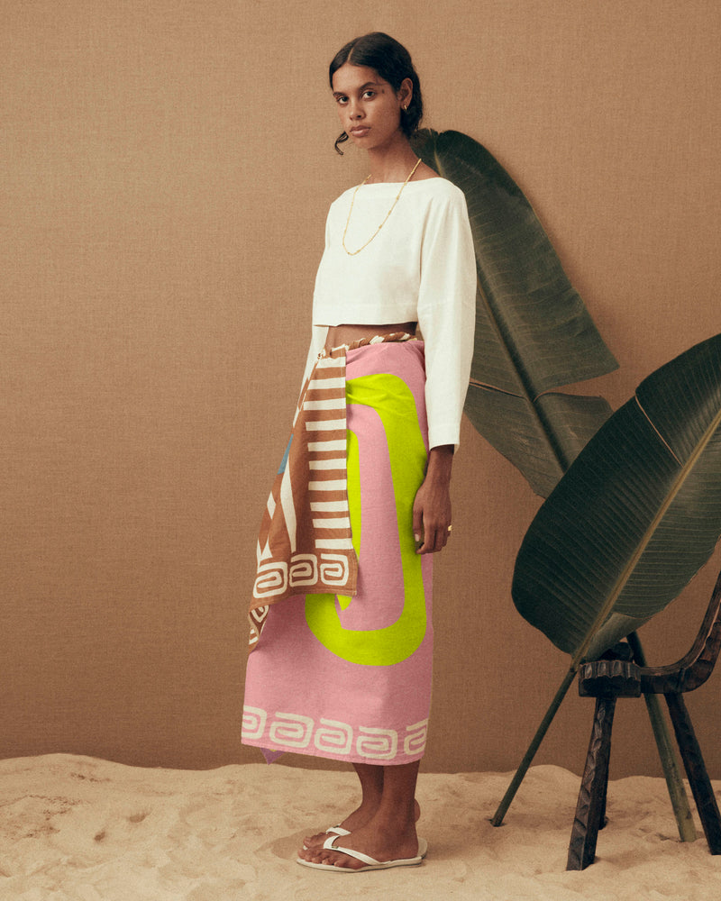 Alectrona Sarong - Custom SF Print main image 0