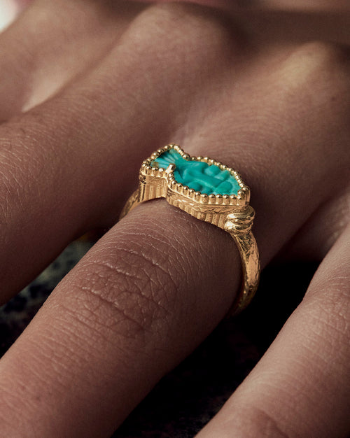 Turquoise Bes Ring