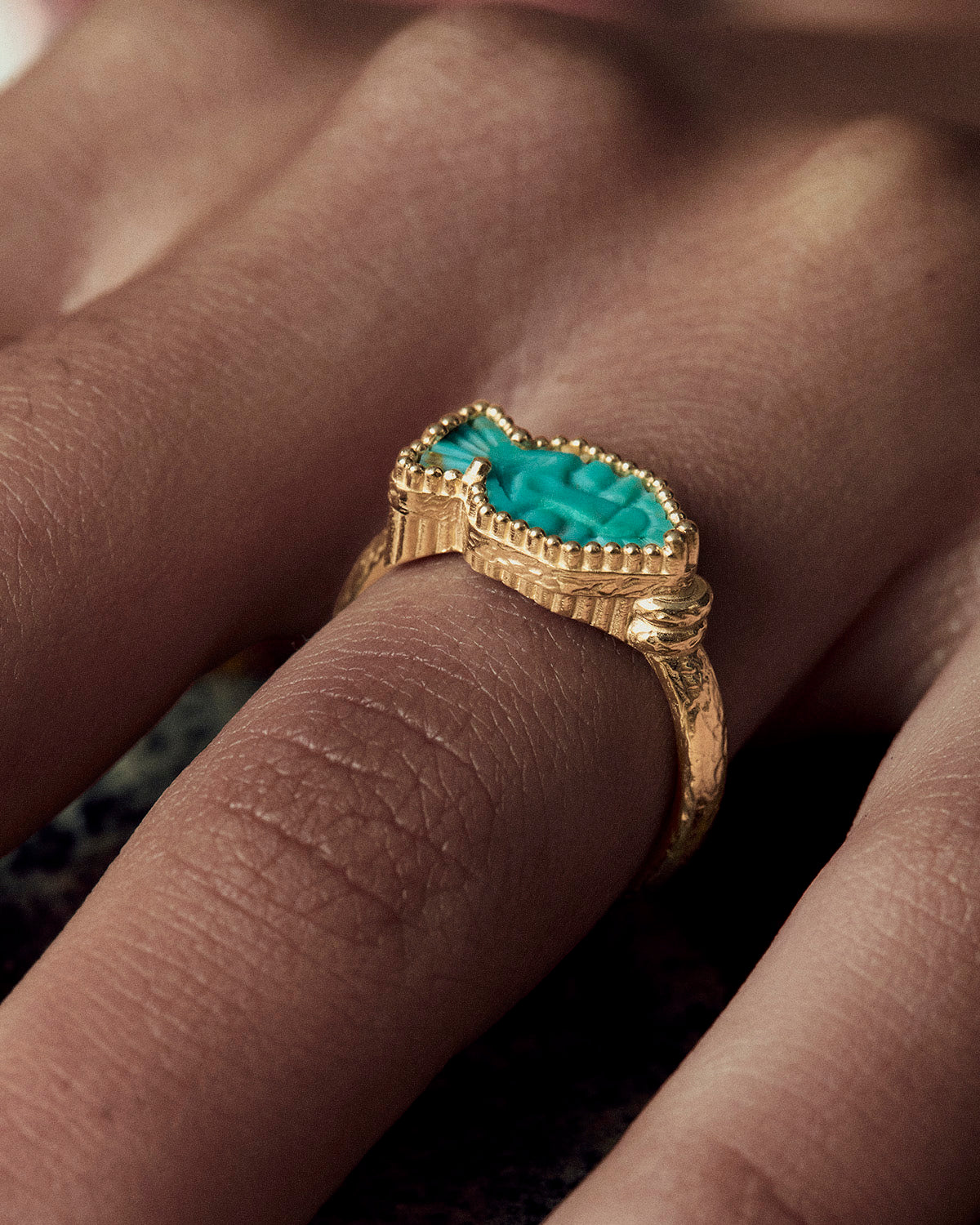 Turquoise Bes Ring