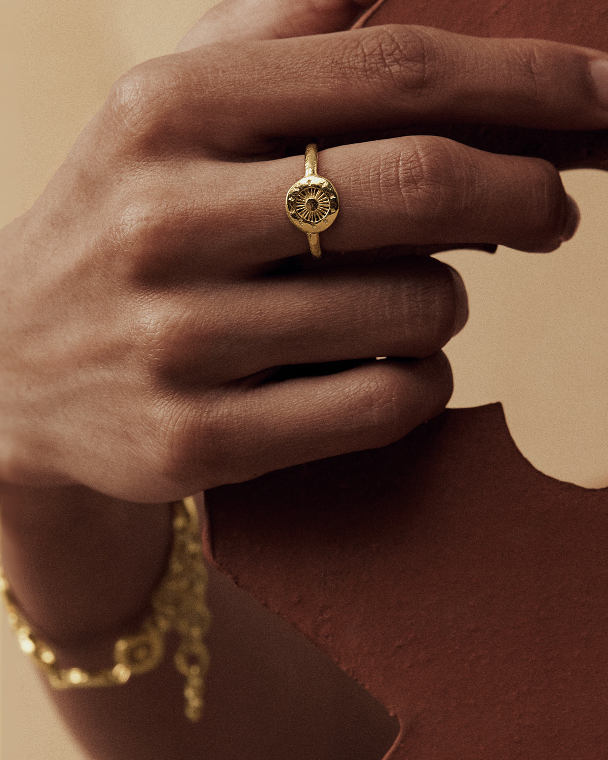 Yellow Gold Plate