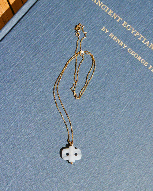 Stone Key Necklace