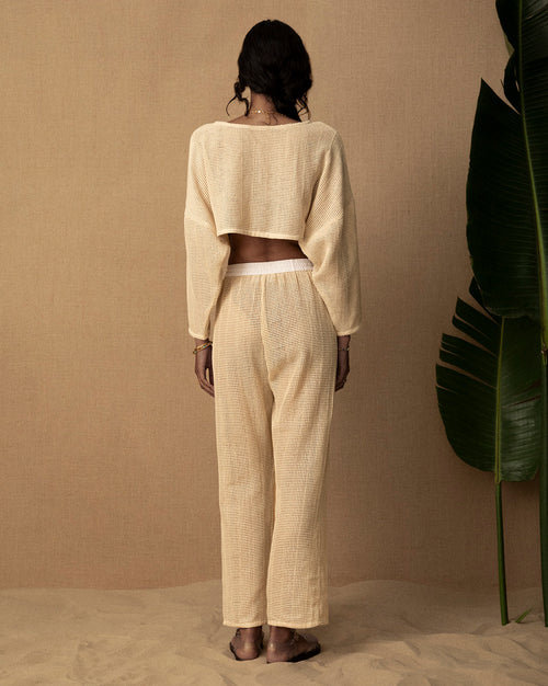 Aura Crochet Crop