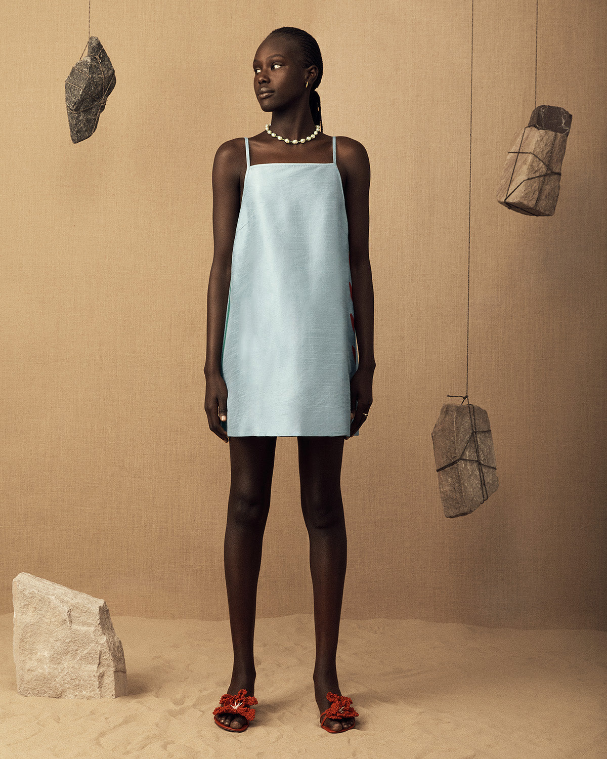 Flaura Silk Cami Dress