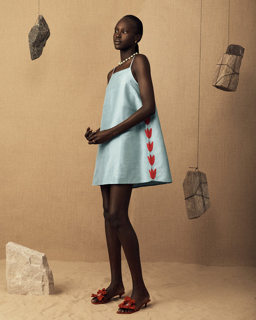 Flaura Silk Cami Dress