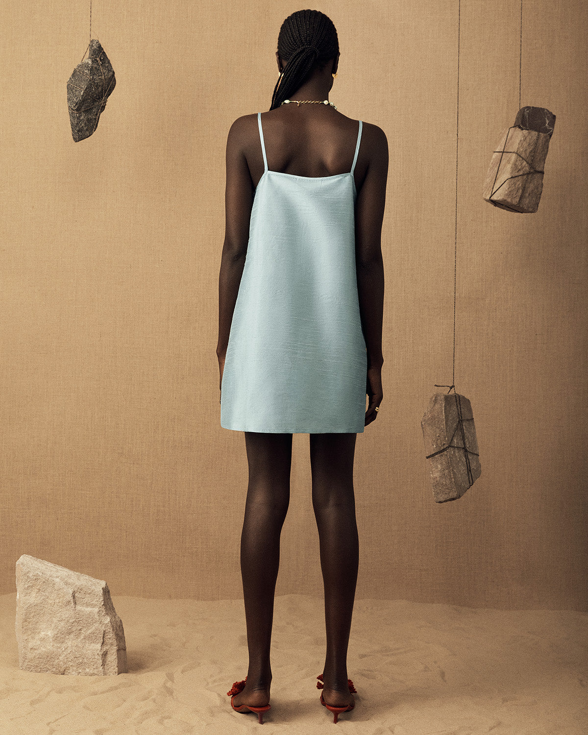 Flaura Silk Cami Dress