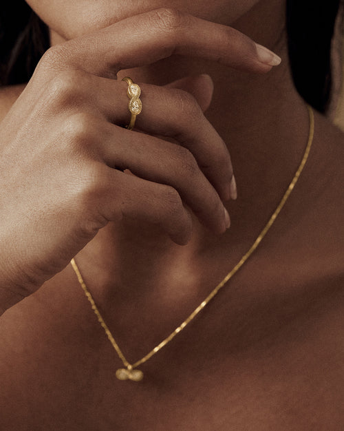 Infinity Dream Diamond Necklace - 18ct