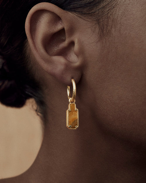 Jasper Afterlife Earrings - 9ct