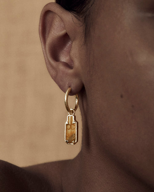 Jasper Afterlife Earrings - 9ct