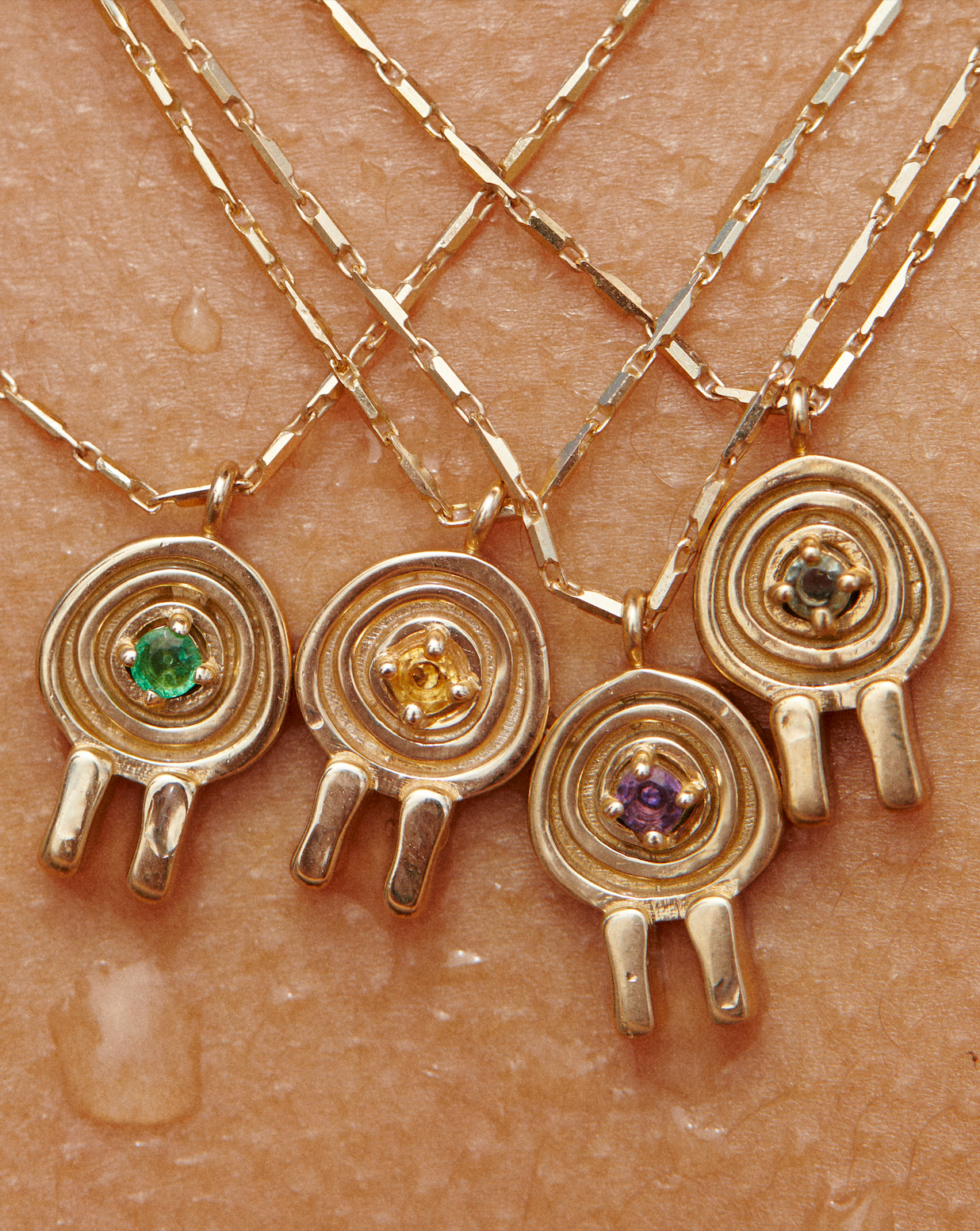 Birthstone Necklace - 9ct