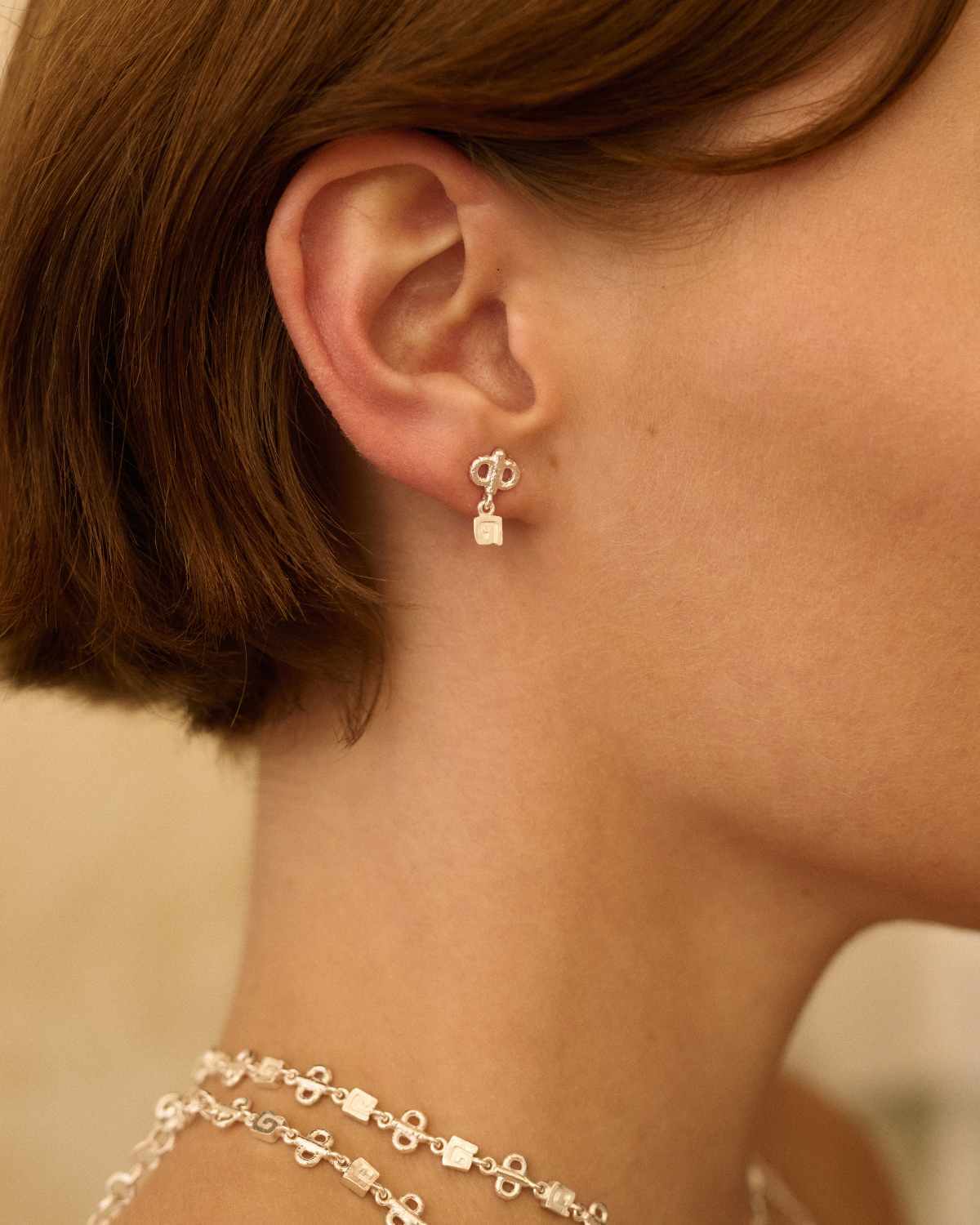 Stone Draa Earrings