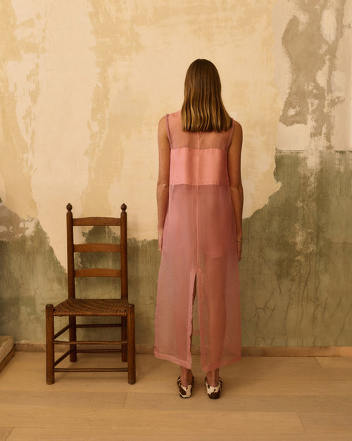 Lakshmi Silk Panel Dress