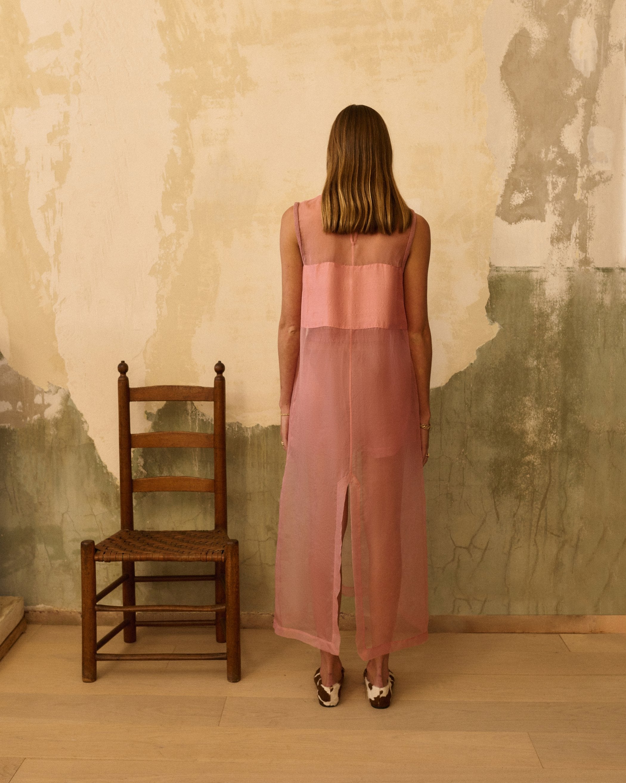Lakshmi Silk Panel Dress