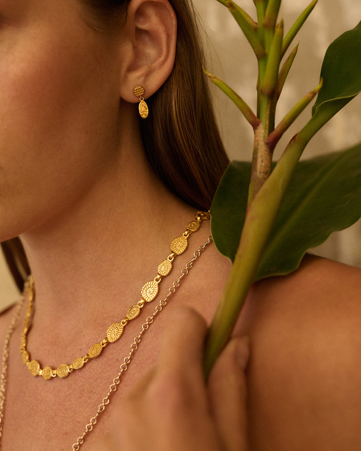 Yellow Gold Plate