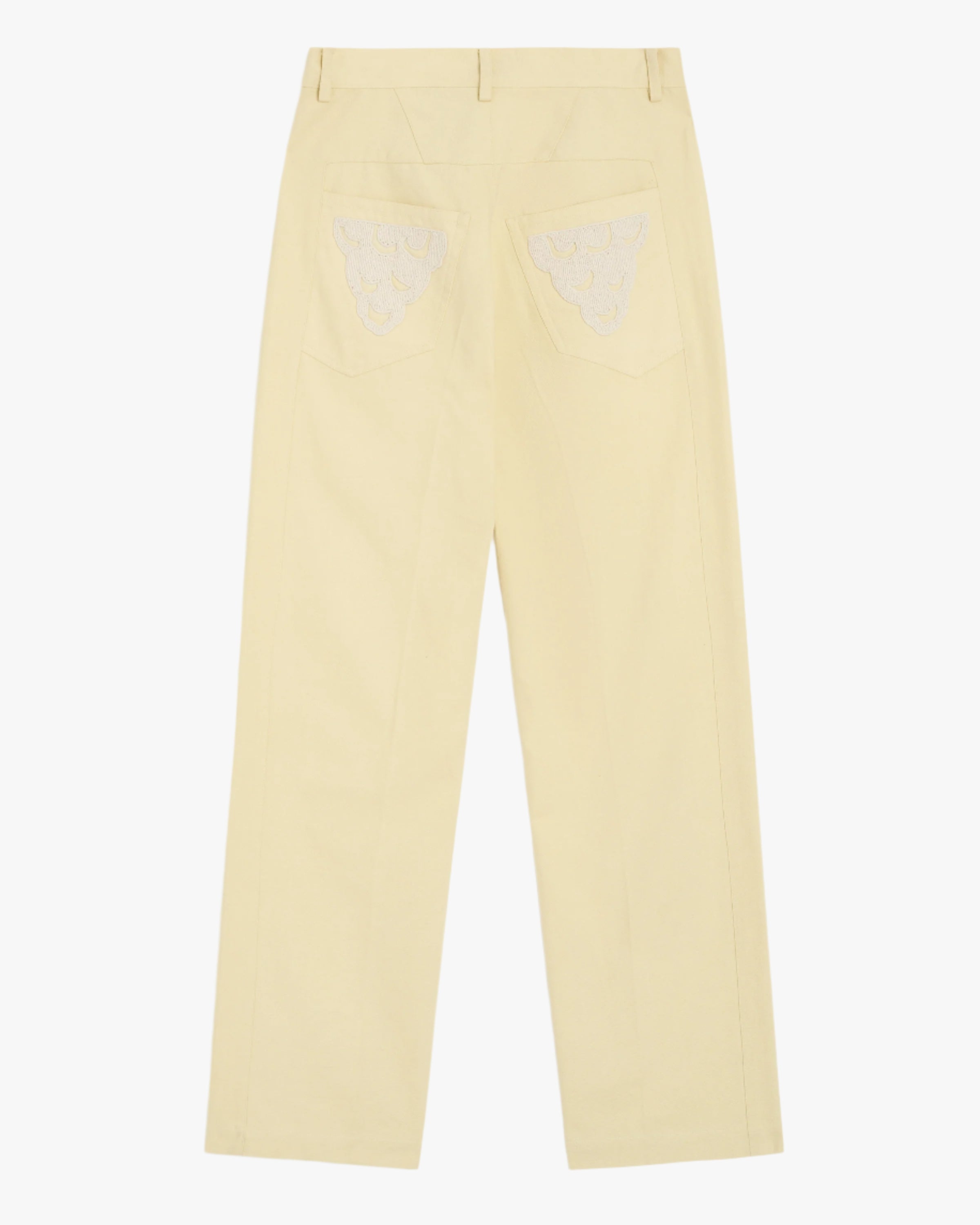 Canvas Embroidered Jean
