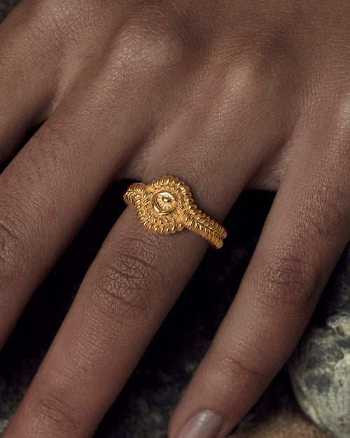Yellow Gold Plate