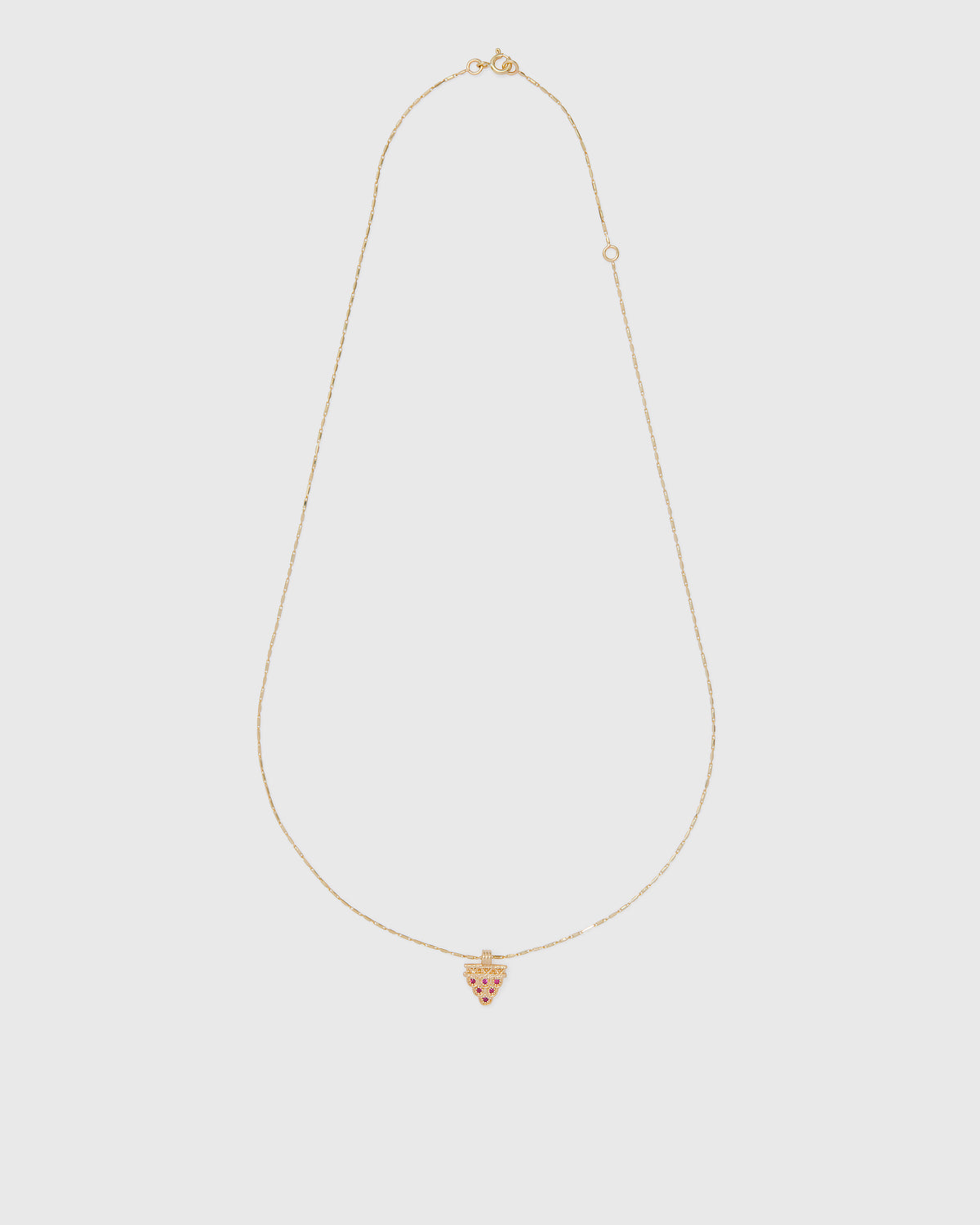 Vino Rosso Pendant - 9ct