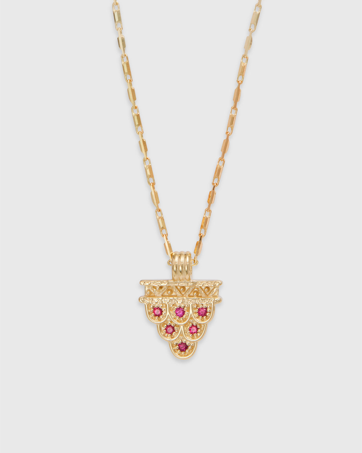 Vino Rosso Pendant - 9ct