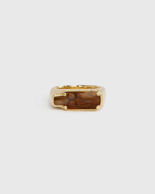 Jasper Afterlife Ring - 9ct