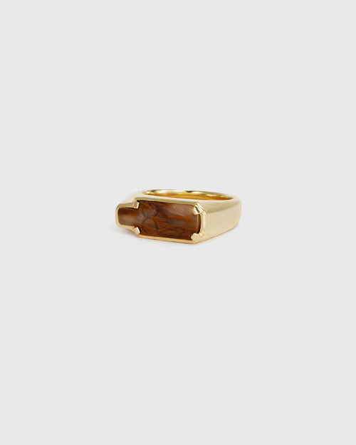 Jasper Afterlife Ring - 9ct
