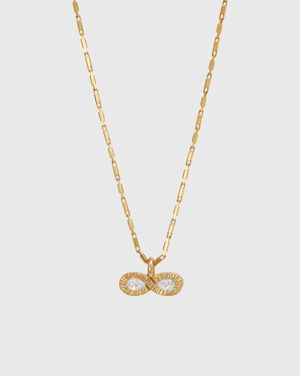 Infinity Dream Diamond Necklace - 18ct