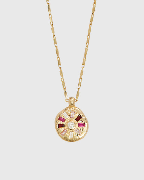 Pomegranate Necklace - 9ct