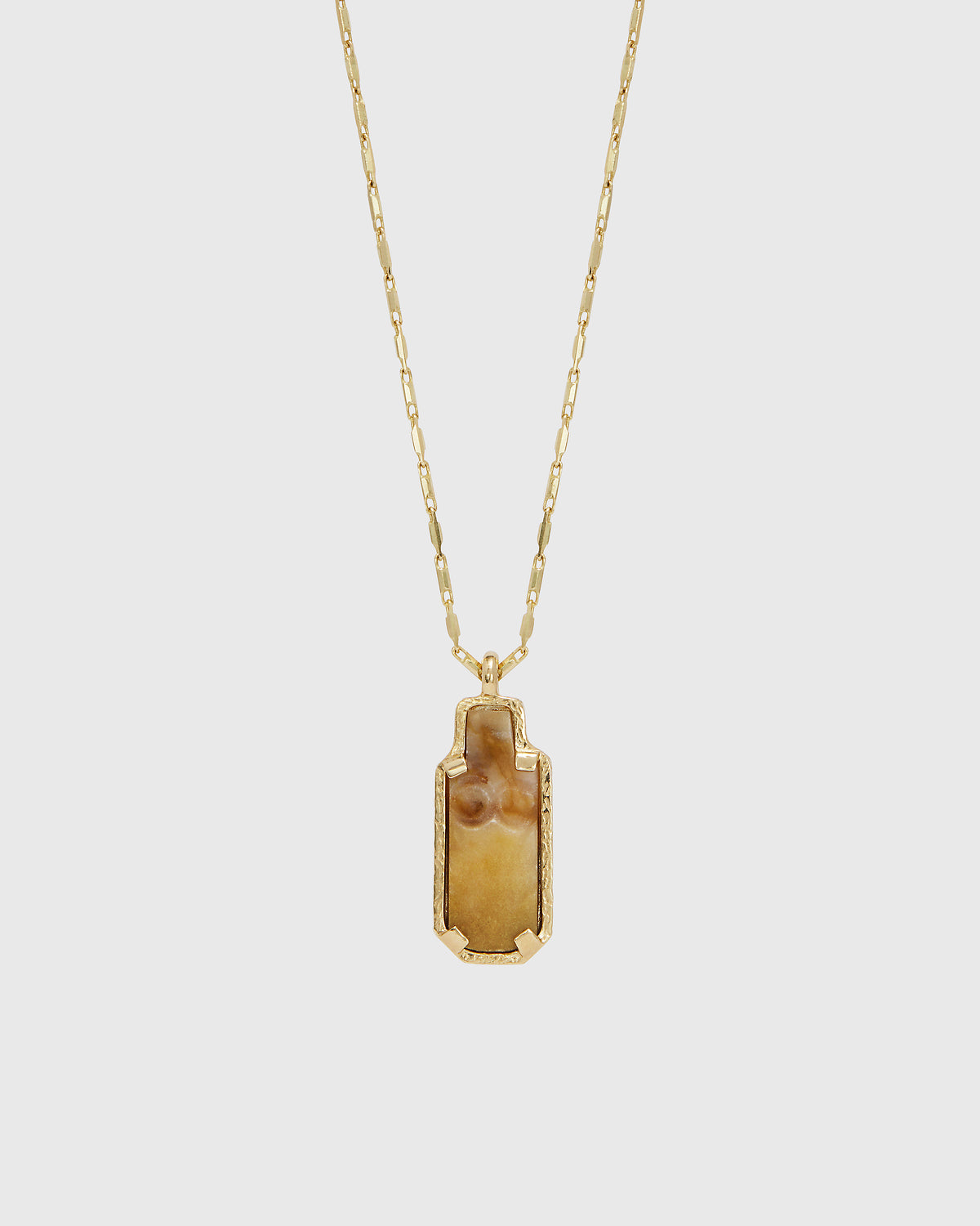 Jasper Afterlife Necklace - 9ct