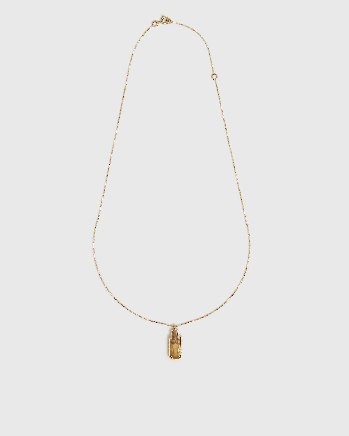 Jasper Afterlife Necklace - 9ct