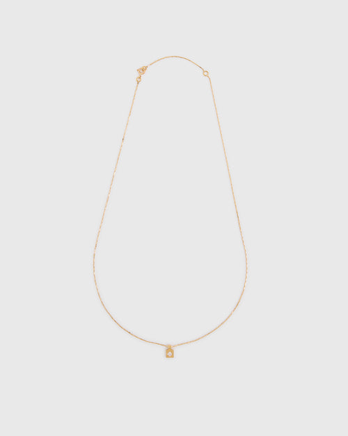 Cartouche Necklace - 18ct
