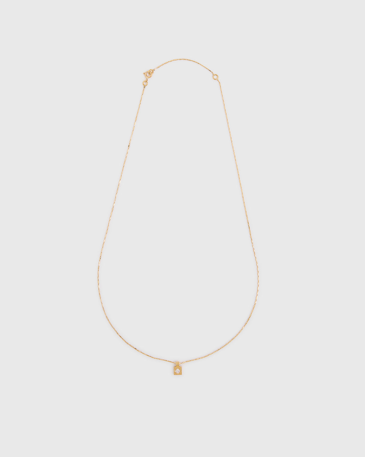 Cartouche Necklace - 18ct