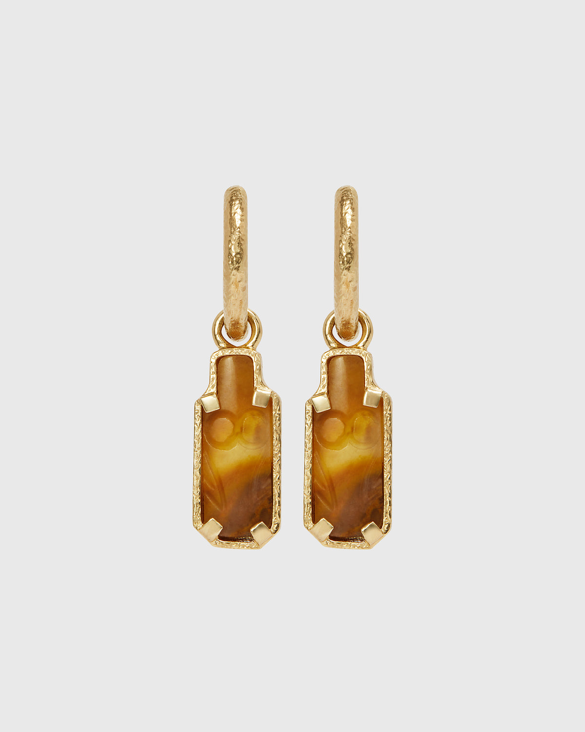 Jasper Afterlife Earrings - 9ct