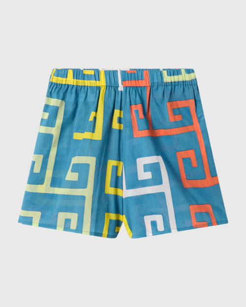 Atlantis Hand Printed Short