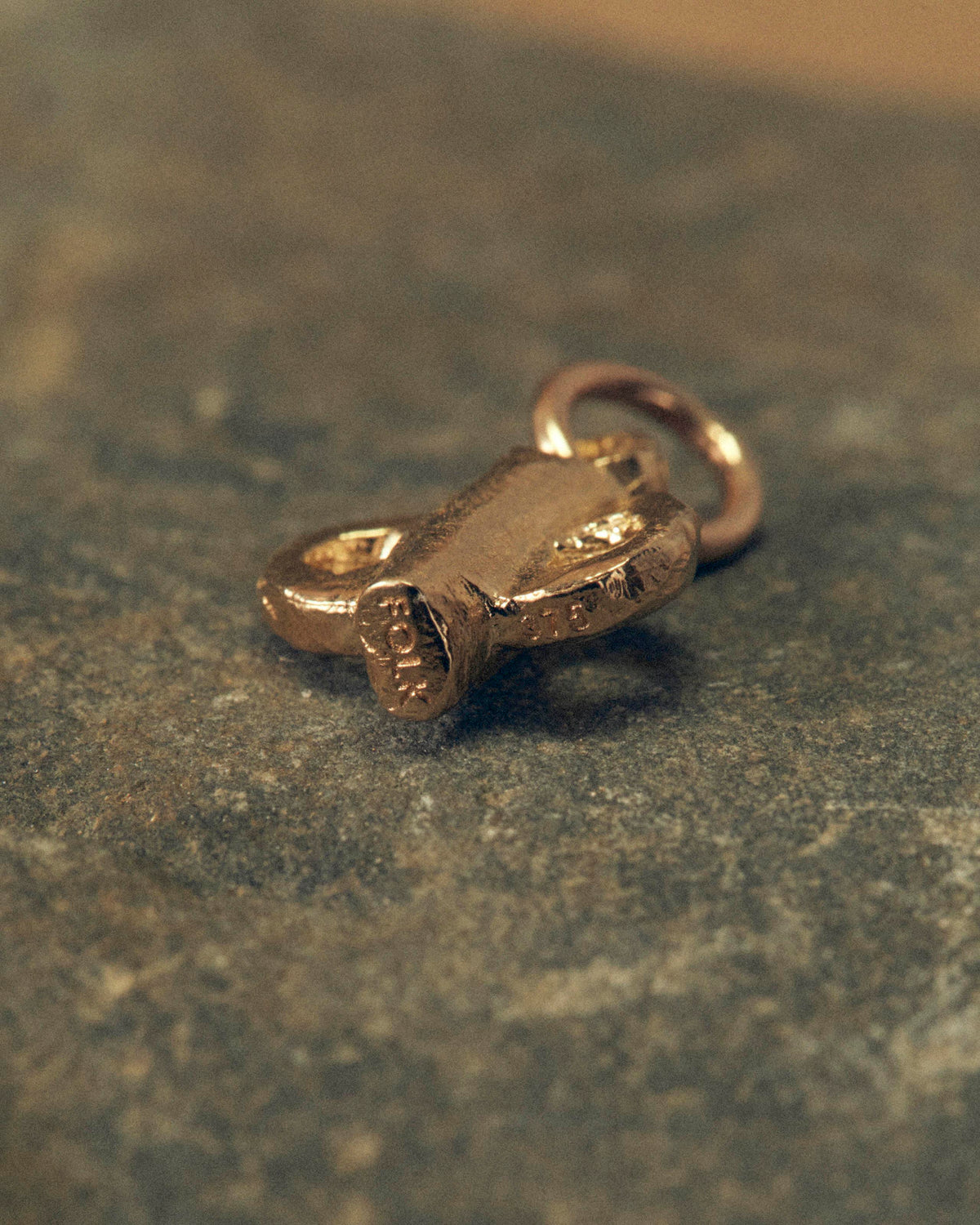 Stone Charm - 9ct