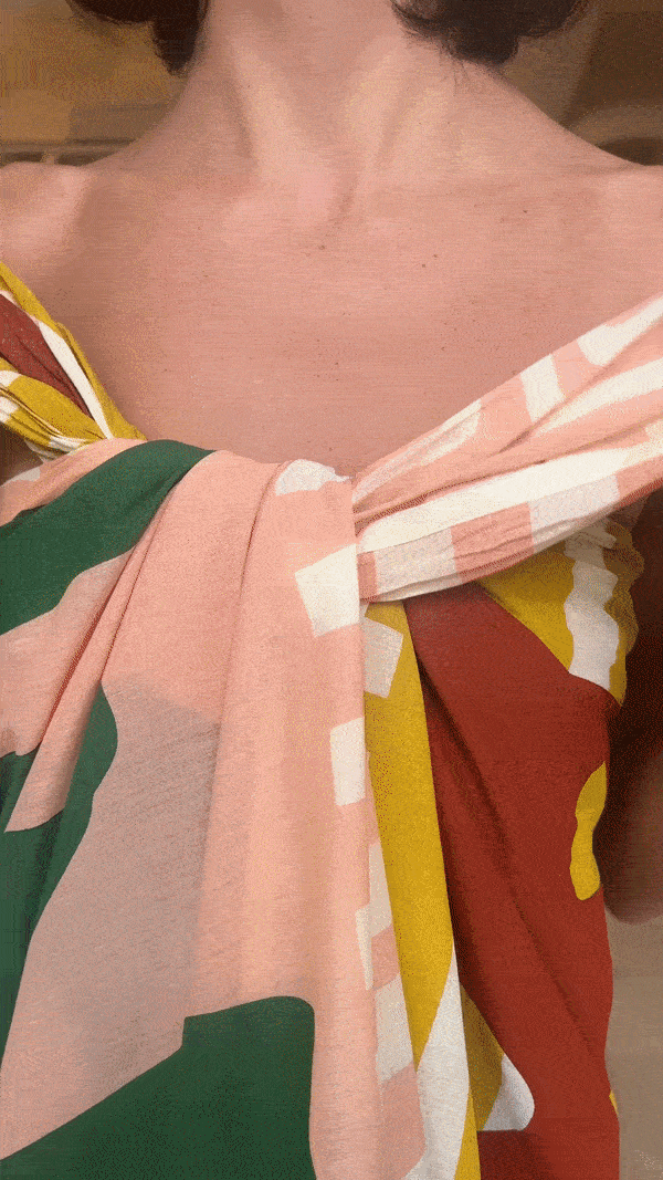how to tie sarong halter dress HOW TO TIE A SARONG DRESS || YUMI & KORA