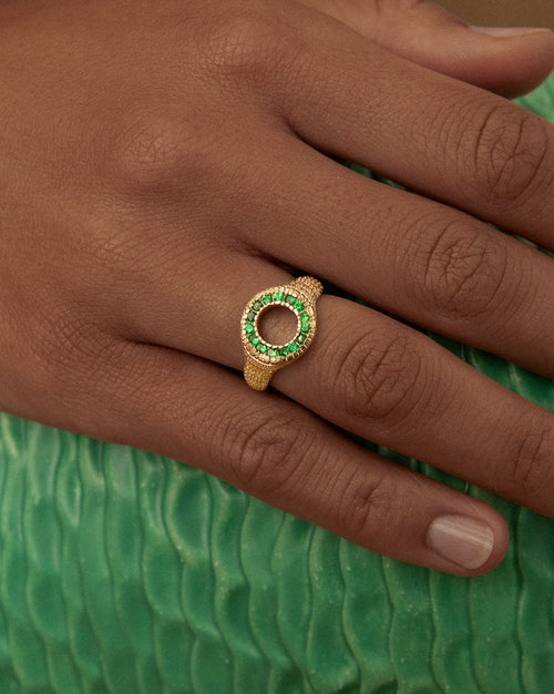 Wasabi Verde Ring - 9ct