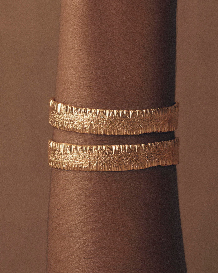 Anchovy Cuff - 18K Gold Coated Bangle