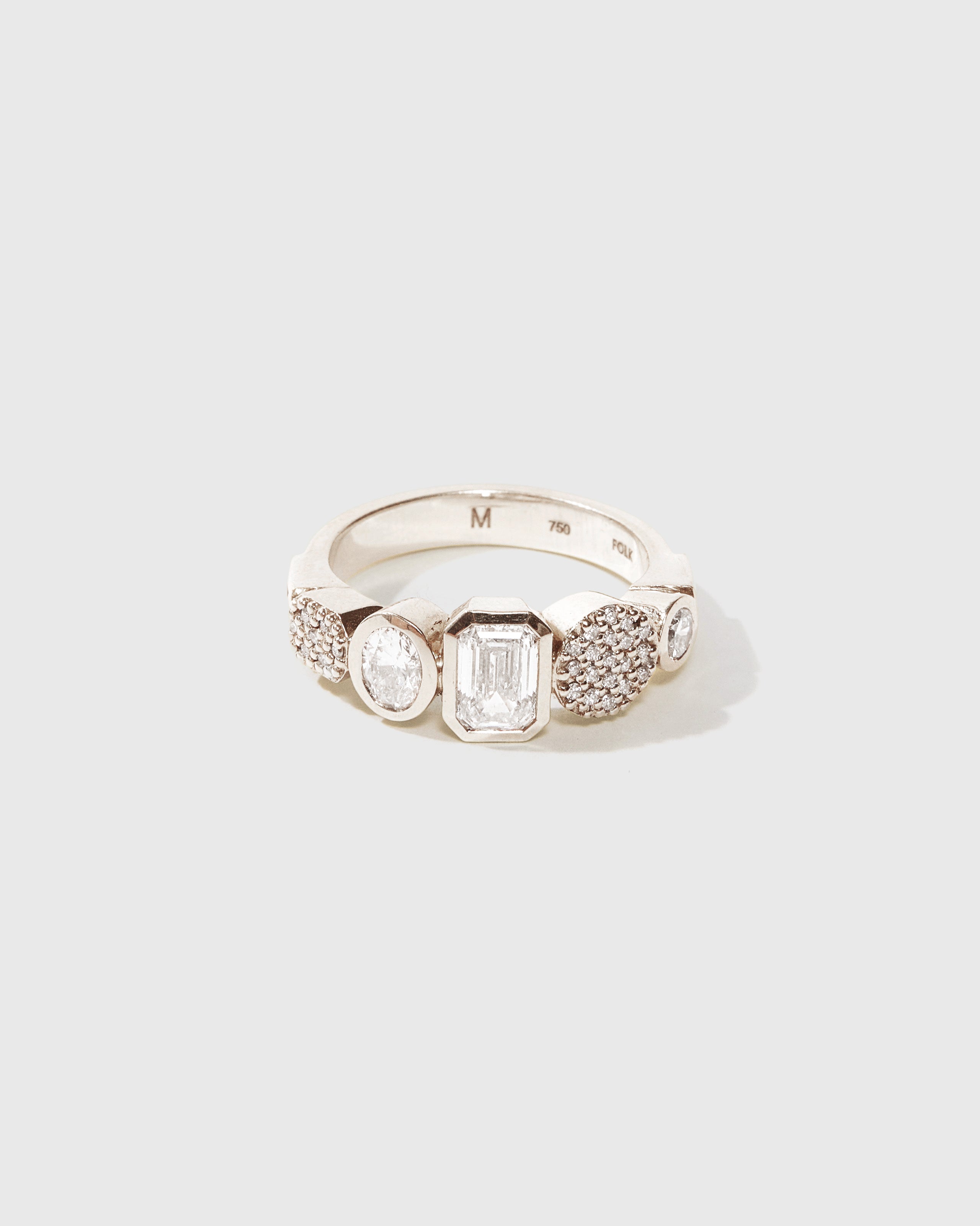 18ct white gold