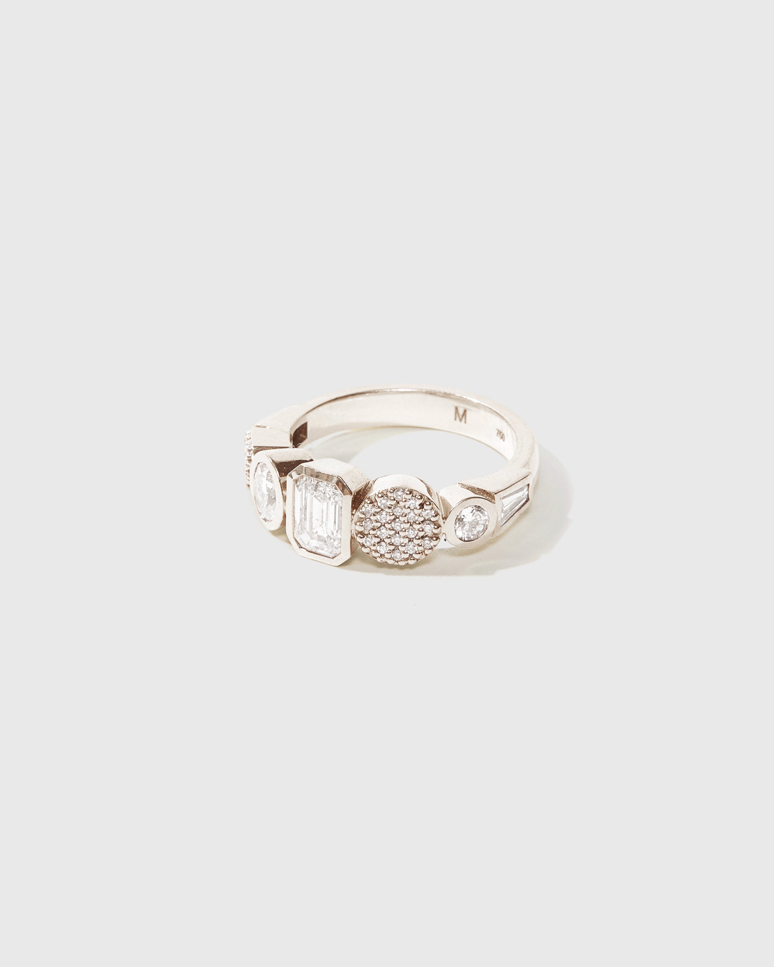18ct white gold