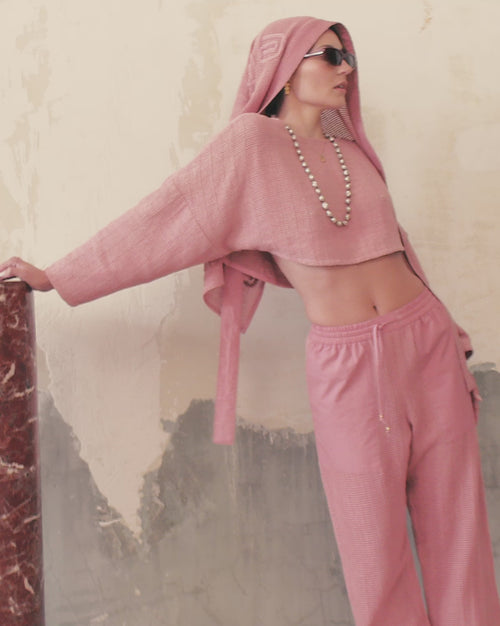 Aura Crochet Patch Pant