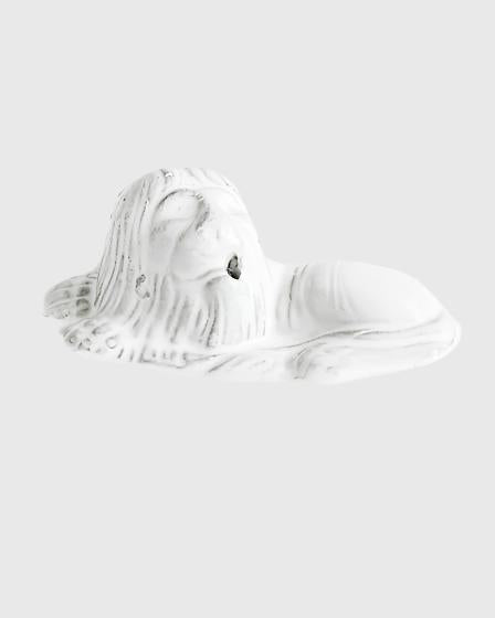 Astier De Villatte Lion Incense Holder on Saucer