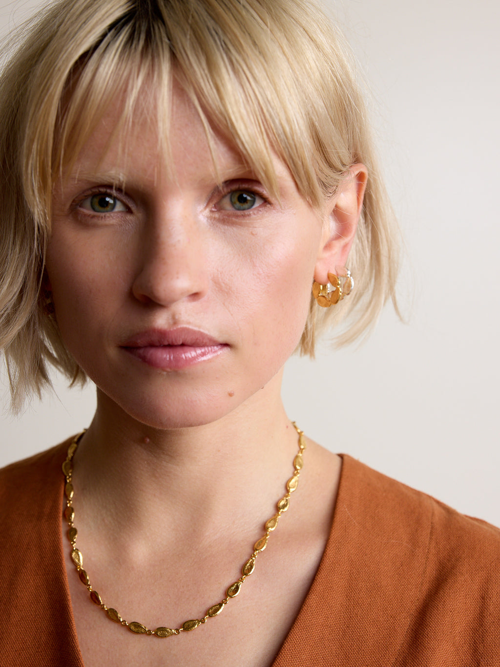 Lucy top folk earrings